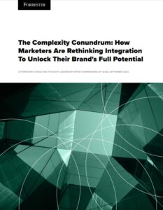 Forrester Complexity Conundrum 2023 report cover
