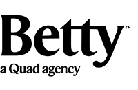 Our brands - Betty, a Quad agency logo