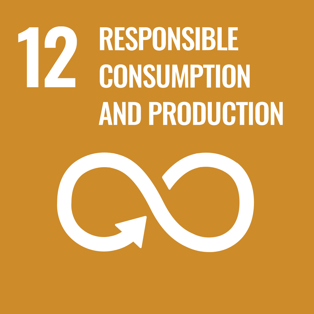 United Nations Sustainable Development Goal for Responsible Consumption and Production icon