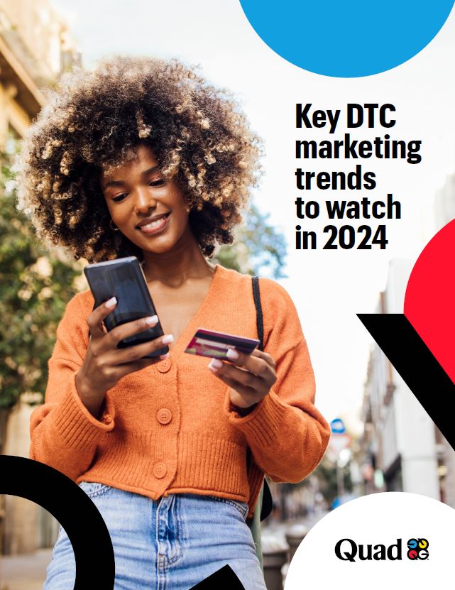 Key DTC marketing trends to watch in 2024 cover Key DTC marketing trends to watch in 2024 cover