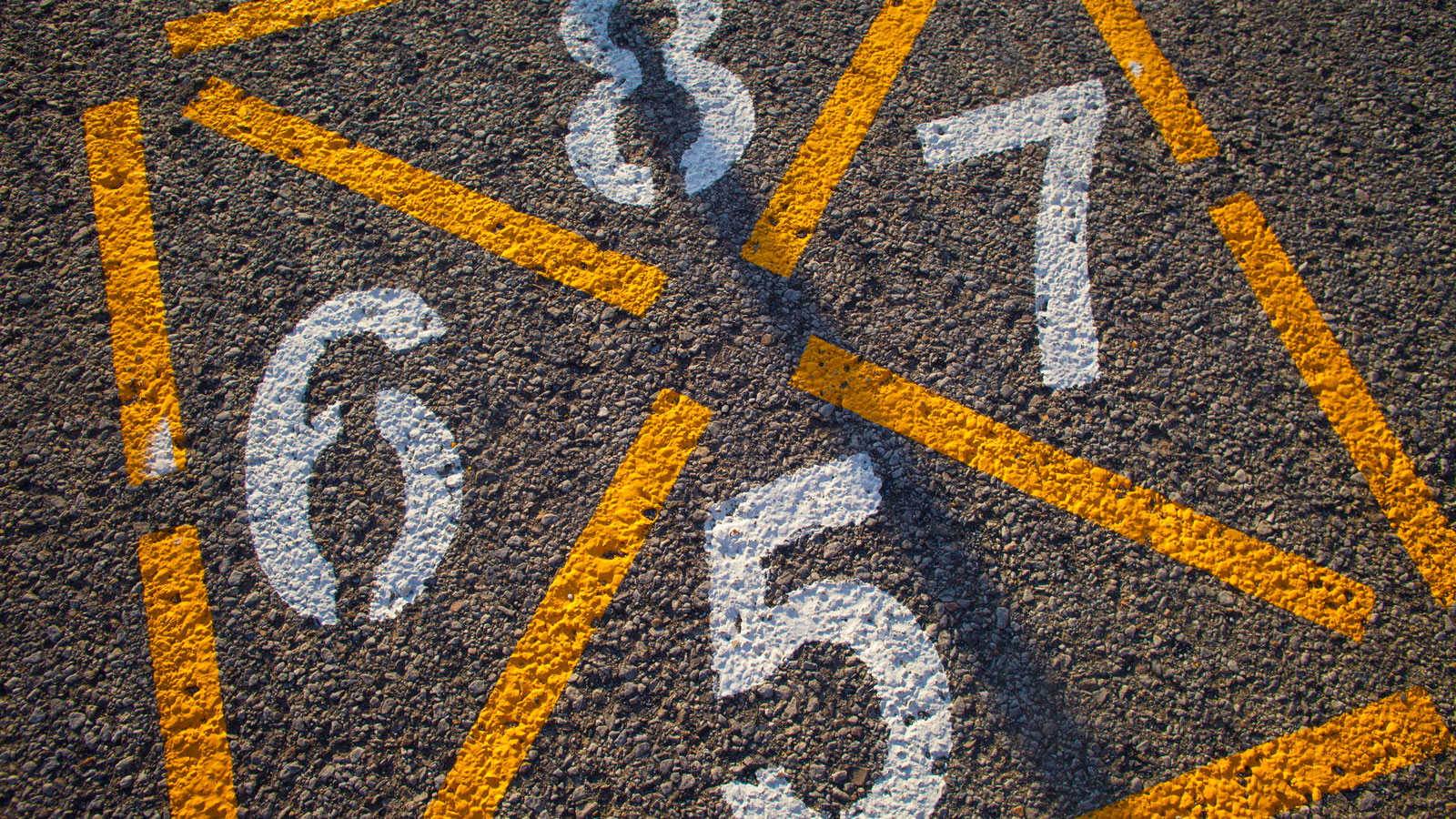 playground hopscotch numbers on blacktop