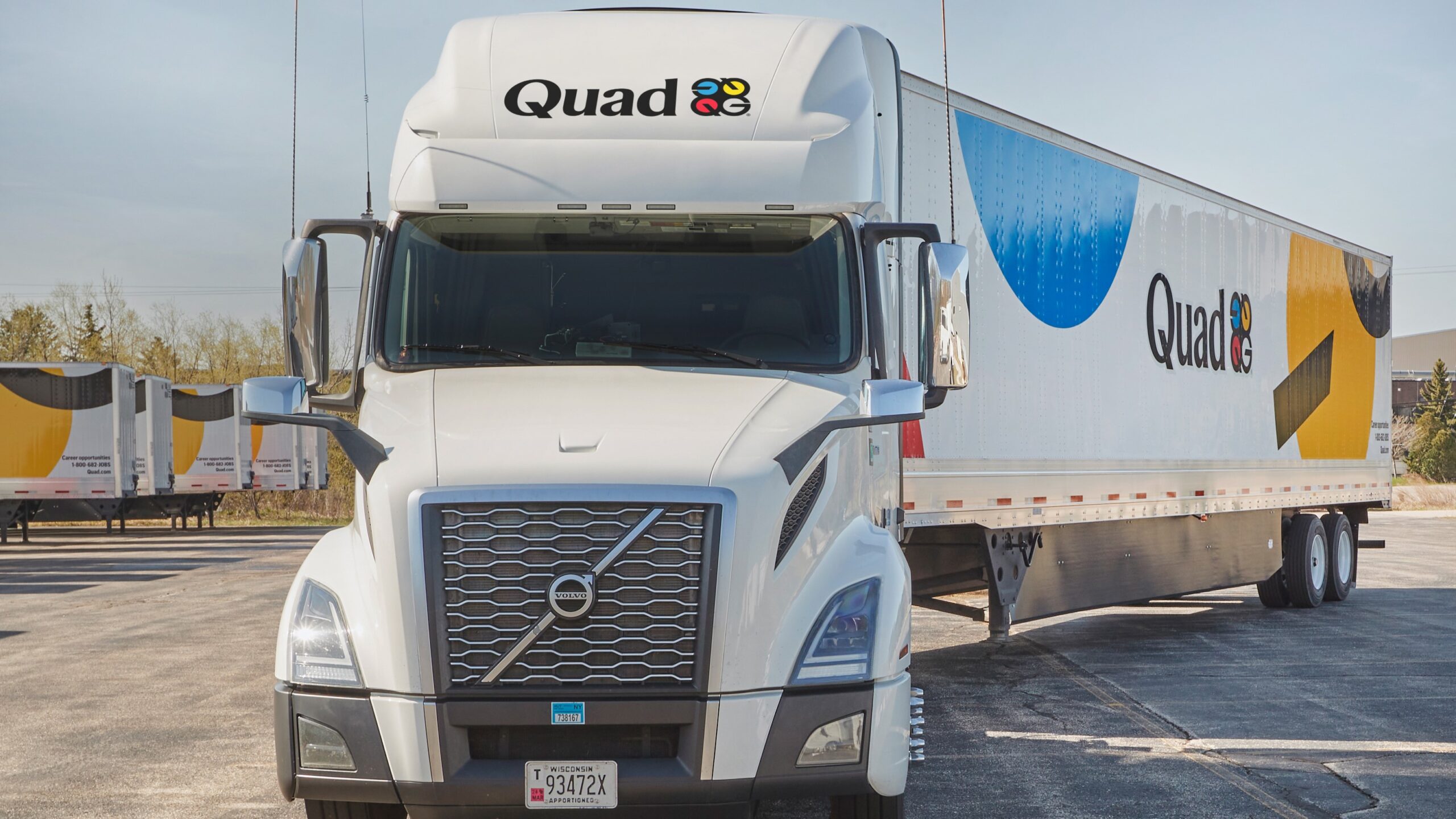 Quad semi-trailer