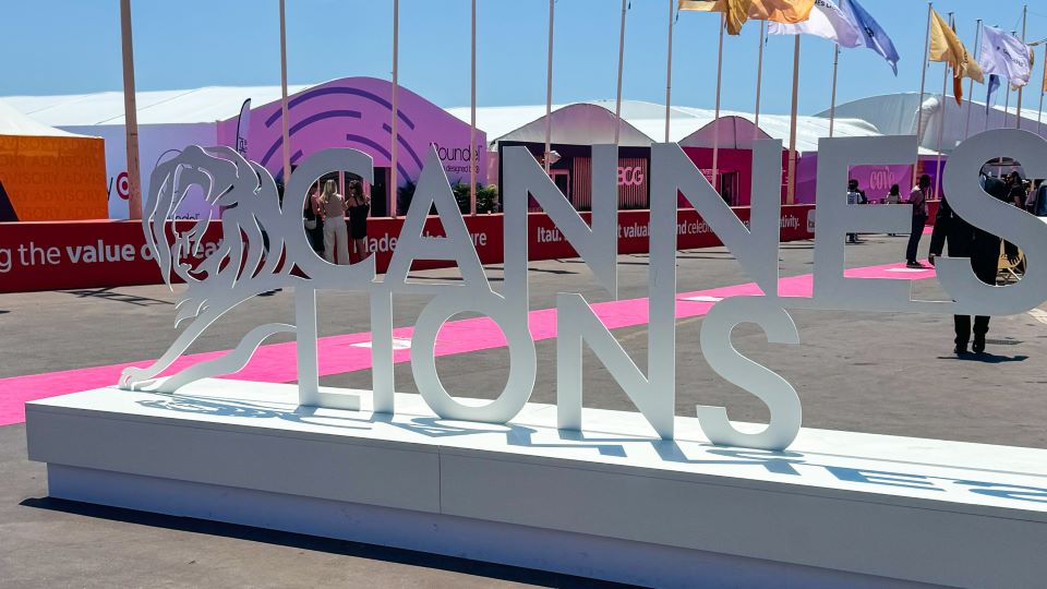 Cannes Lions sign