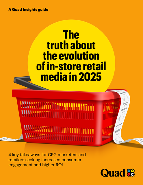 The truth about the evolution of in-store retail media in 2025 marketing guide cover