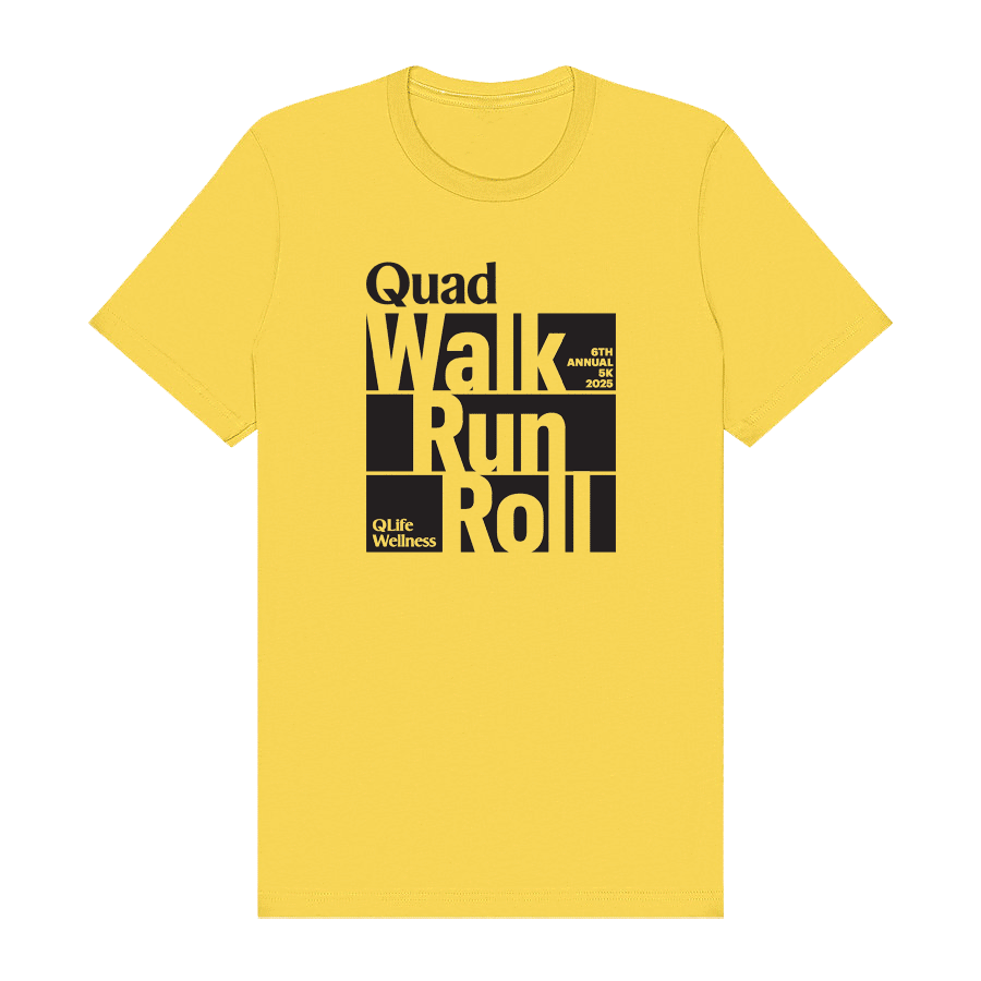 2025 QLife 5K shirt options