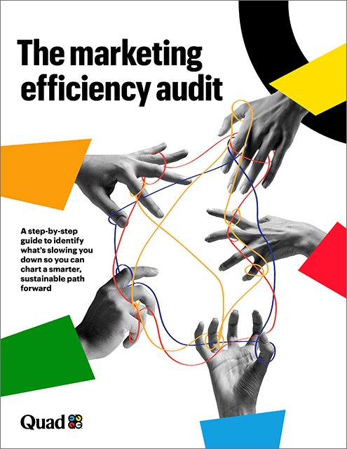 The marketing efficiency audit cover page