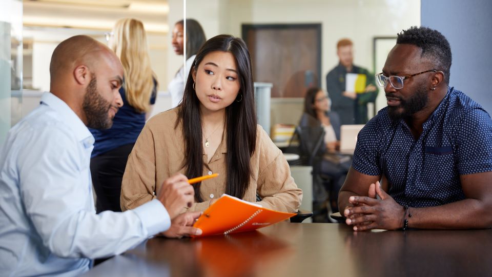 Young professionals in Quad's Corporate Trainee Program