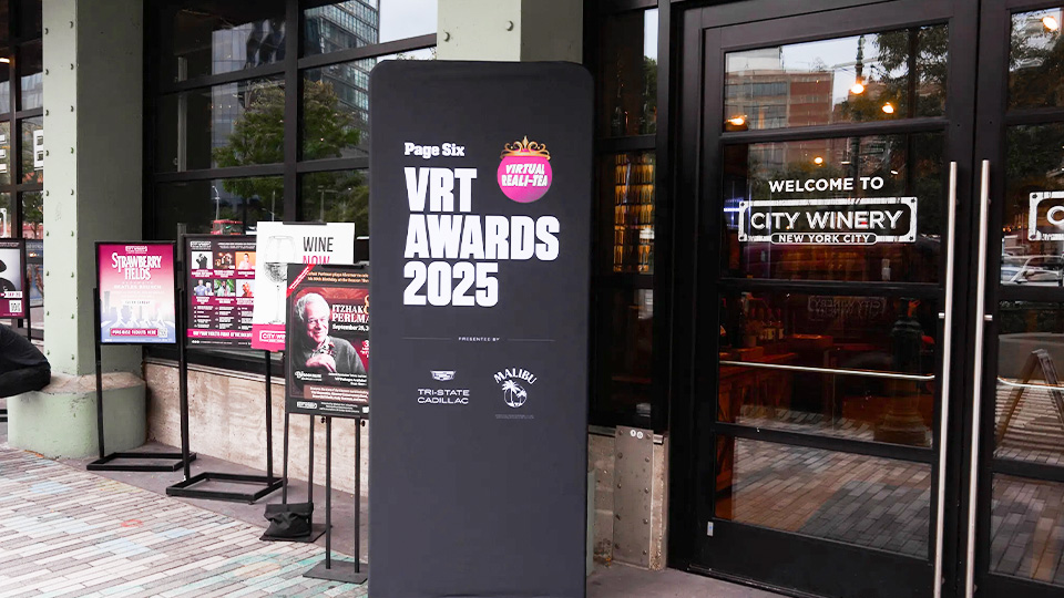 Page Six VRT Awards 2025 vertical display
