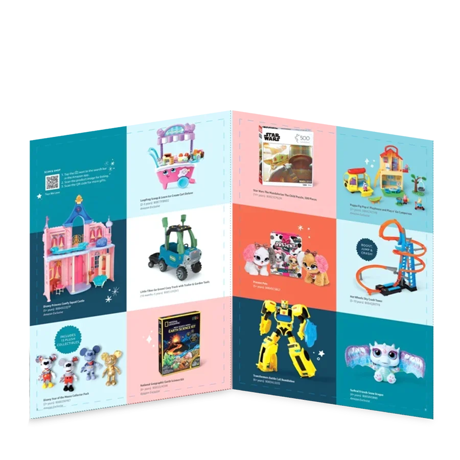 Children’s toy retail insert Children's toy retail insert