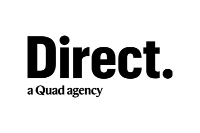 Direct. a Quad agency logo Direct. a Quad agency logo